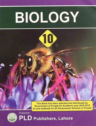 Matric Part-2 Bio Text Book PDF for English Medium by PCTB