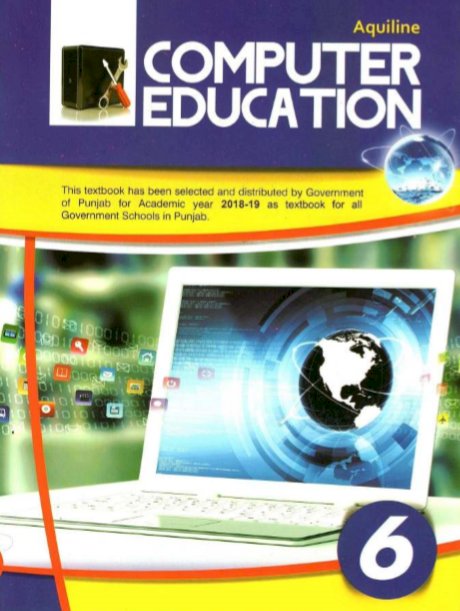 Sixth Class Computer Book PDF for English Medium Students