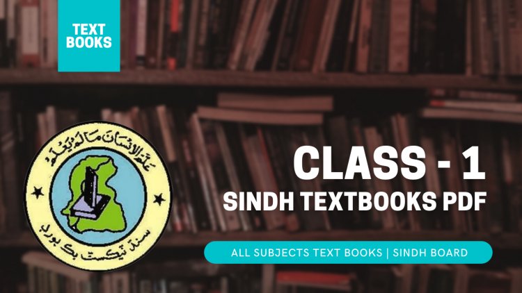 One Class Sindh Text Books PDF